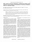 Research paper thumbnail of DBU-Assisted Cyclorelease Elimination: Combinatorial Synthesis and &#947;- Glutamyl Cysteine Synthetase and Glutathione-S-Transeferase Modulatory Effect of C-Nucleoside Analogs