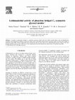 Research paper thumbnail of Leishmanicidal activity of phenylene bridged C2 symmetric glycosyl ureides