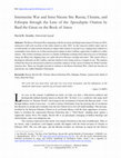 Research paper thumbnail of Internecine War and Intra-Nicene Sin: Russia, Ukraine, and Ethiopia through the Lens of the Apocalyptic Oration by Basil the Great on the Book of Amos