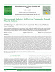 Research paper thumbnail of Macroeconomic Indicators for Electrical Consumption Demand Model in Malaysia