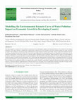 Research paper thumbnail of Modelling the Environmental Kuznets Curve of Water Pollution Impact on Economic Growth in Developing Country