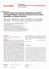 Research paper thumbnail of Electron Beam Intraoperative Radiotherapy (ELIOT) in Pregnant Women with Breast Cancer: From in Vivo Dosimetry to Clinical Practice