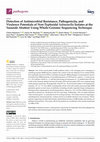 Research paper thumbnail of Detection of antimicrobial resistance, pathogenicity, and virulence potentials of non-typhoidal Salmonella isolates at the Yaounde abattoir using whole genome sequencing technique