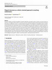 Research paper thumbnail of Flipped classroom as a reform-oriented approach to teaching mathematics