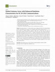 Research paper thumbnail of Slotted Antenna Array with Enhanced Radiation Characteristics for 5G 28 GHz Communications