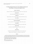 Research paper thumbnail of A Common Stomatal Parameter Set Used to Simulate the Energy and Water Balance over Boreal and Temperate Forests