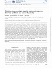 Research paper thumbnail of Mistletoe macroecology: spatial patterns in species diversity and host use across Australia