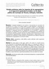 Research paper thumbnail of Estudio preliminar sobre los impactos de los agroquímicos en el agua de la quebrada La Arabia y en la salud pública del municipio de Venecia, Antioquia, Colombia