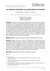 Research paper thumbnail of Las etiquetas nutricionales: una mirada desde el consumidor