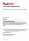 Research paper thumbnail of Component method for steel column bases