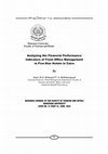 Research paper thumbnail of Analyzing the Financial Performance Indicators of Front Office Management in Five-Star Hotels in Cairo