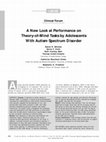 Research paper thumbnail of A New Look at Performance on Theory-of-Mind Tasks by Adolescents With Autism Spectrum Disorder