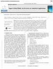 Research paper thumbnail of Super-Critical Fluid - An Overview on Analytical Application