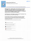 Research paper thumbnail of Phylogenetic relationship and molecular dating of Indian pangolin (Manis crassicaudata) with other extant pangolin species based on complete cytochrome b mitochondrial gene