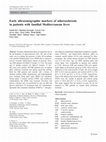 Research paper thumbnail of Early ultrasonographic markers of atherosclerosis in patients with familial Mediterranean fever