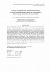 Research paper thumbnail of Social-Commercial Interconnection: Lessons from Bank Muamalat Indonesia Baitulmaal Muamalat Affiliation