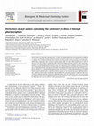 Research paper thumbnail of Derivatives of aryl amines containing the cytotoxic 1,4-dioxo-2-butenyl pharmacophore