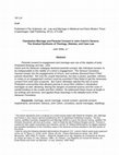 Research paper thumbnail of Clandestine Marriage and Parental Consent in John Calvin’s Geneva: The Gradual Synthesis of Theology, Statutes, and Case Law