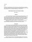 Research paper thumbnail of Male Headship: Reform of the Protestant Tradition