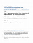 Research paper thumbnail of Decay of Aspen (\u3ci\u3ePopulus tremuloides\u3c/i\u3e Michx.) Wood in Moist and Dry Boreal, Temperate, and Tropical Forest Fragments