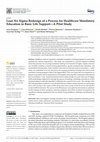 Research paper thumbnail of Lean Six Sigma Redesign of a Process for Healthcare Mandatory Education in Basic Life Support—A Pilot Study