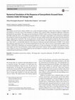 Research paper thumbnail of Numerical Simulation of the Response of Geosynthetic Encased Stone Columns Under Oil Storage Tank