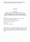 Research paper thumbnail of SAMPLE syllabus ArgunBaskan  CAUCASUS