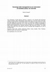 Research paper thumbnail of Sovereign Debt Management as an Instrument of Monetary Policy: An Overview