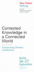 Research paper thumbnail of 2021. "Entangled Empowerment Connecting Shared Hair Transplantation Practices for Men in Turkey and Iran", with Melike Şahinol, Connecting Themes Conference: Contested Knowledge in a Connected World, 16-17 September 2021, Berlin, Germany