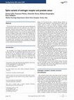 Research paper thumbnail of Splice variants of androgen receptor and prostate cancer