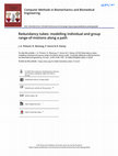 Research paper thumbnail of Redundancy tubes: modelling individual and group range-of-motions along a path