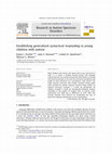 Research paper thumbnail of Establishing generalized syntactical responding in young children with autism