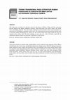 Research paper thumbnail of Teknik Tradisional pada Struktur Rumah Panggung di Kabupaten Bima untuk Ketahanan terhadap Gempa