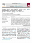 Research paper thumbnail of Lexical and sub-lexical reading skills and their correlation to clinical symptoms in young Chinese patients with schizophrenia