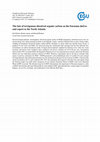 Research paper thumbnail of The fate of terrigenous dissolved organic carbon on the E urasian shelves and export to the N orth A tlantic