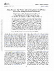 Research paper thumbnail of Cameron Risky business Gig workers and the navigation of ideal worker expectations during the COVID-19 pandemic