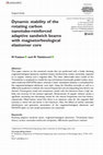 Research paper thumbnail of Dynamic stability of the rotating carbon nanotube-reinforced adaptive sandwich beams with magnetorheological elastomer core