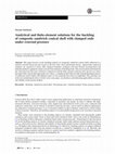 Research paper thumbnail of Analytical and finite-element solutions for the buckling of composite sandwich conical shell with clamped ends under external pressure