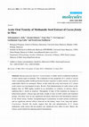 Research paper thumbnail of Acute Oral Toxicity of Methanolic Seed Extract of Cassia fistula in Mice