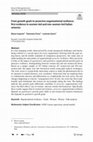 Research paper thumbnail of From growth goals to proactive organizational resilience: first evidence in women-led and non-women-led Italian wineries