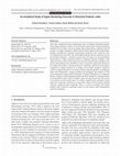 Research paper thumbnail of An Analytical Study of Apple Marketing Channels in Himachal Pradesh, India