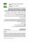 Research paper thumbnail of Sub-Chronic Administration of Tramadol, Caffeinated Drink and Alcohol Precipitated Dysfunctions in Health Indices of Male Wistar Rats