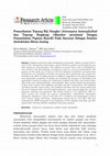 Research paper thumbnail of Pemanfaatan Tepung Biji Nangka (Artocarpus heterophyllus) dan Tepung Singkong (Manihot esculenta) Dengan Penambahan Pigmen Klorofil Pada Sayuran Sebagai Sumber Antioksidan Beras Analog