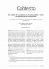 Research paper thumbnail of Un análisis de la confianza en el sector público a través del elemento de la transparencia