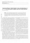 Research paper thumbnail of Search for massive colored scalars in four-jet final states in $\sqrt{s}=7~\mbox{TeV}$ proton–proton collisions with the ATLAS detector