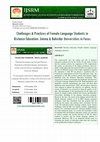 Research paper thumbnail of Challenges & Practices of Female Language Students in Distance Education: Jimma & Bahirdar Universities in Focus