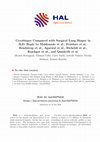 Research paper thumbnail of Cryobiopsy Compared with Surgical Lung Biopsy in ILD: Reply to Maldonado et al., Froidure et al., Bendstrup et al., Agarwal et al., Richeldi et al., Rajchgot et al., and Quadrelli et al