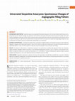 Research paper thumbnail of Intracranial Serpentine Aneurysms: Spontaneous Changes of Angiographic Filling Pattern