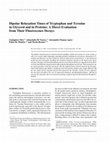 Research paper thumbnail of Dipolar Relaxation Times of Tryptophan and Tyrosine in Glycerol and in Proteins: A Direct Evaluation from Their Fluorescence Decays