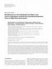 Research paper thumbnail of Identification of a Novel Biomarker for Biliary Tract Cancer Using Matrix-Assisted Laser Desorption/Ionization Time-of-Flight Mass Spectrometry